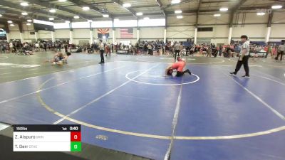 150 lbs Consi Of 8 #2 - Zeus Aispuro, Grindhouse WC vs Teage Derr, Other Team