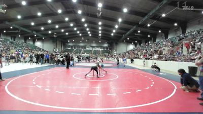 90 lbs Semifinal - Cayden Bagley, Woodland Wrestling vs Natalie Lippstreu, Level Up Wrestling Center