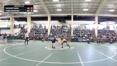 149 lbs Semifinal - Chris Donathan, Grand Valley State vs Anthony Wood, West Liberty