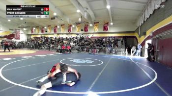 113 lbs Cons. Round 2 - Ryder Cavazos, Elsinore vs Kian Vahdat, Great Oak