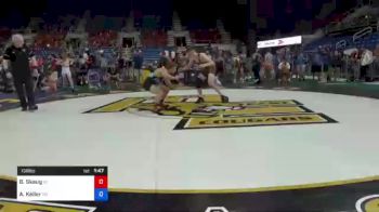 138 lbs Consi Of 32 #2 - Brett Skaug, Wisconsin vs Ashton Keller, South Dakota