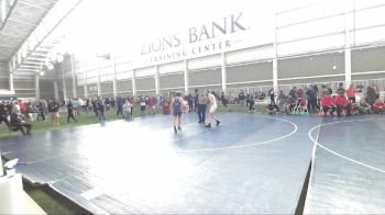 144 lbs Cons. Round 5 - Beck Olson, Lehi vs Christian Franckowiak, Logan