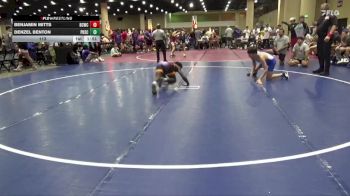 113 lbs Round 1 (6 Team) - Benjamin Mitts, Black Creek WC vs Denzel Benton, Powerhouse