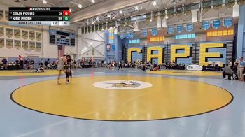 144 lbs Cons. Round 2 - King Peden, Woodbridge H S vs Colin Poulis, Cape Henlopen H S