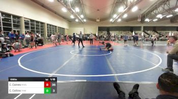 106 lbs Rr Rnd 8 - CJ Caines, Mat Assassins Black vs Cade Collins, Triumph MS
