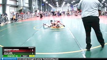 80 lbs Rd# 6- 9:00am Saturday Final Pool - Kyle Link, Maryland Black vs Anthony Lopera, M2TCNJ