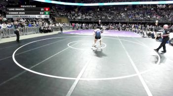 Cons. Round 3 - Conner Zens, Redfield vs Luke Swatek, Elk Point-Jefferson