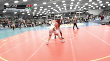 6 - 285 lbs Cons. Round 2 - Wesley Lattus, Oakton vs Kenyon White, Colonial Forge