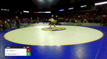 130 lbs Round Of 16 - Makynna Loepp, Montclair vs Ruby Dominguez, Mira Costa