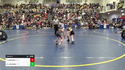 68 lbs Consy 2 - Trey Jackson, Bradford vs Urijah Latshaw, Upper Dauphin