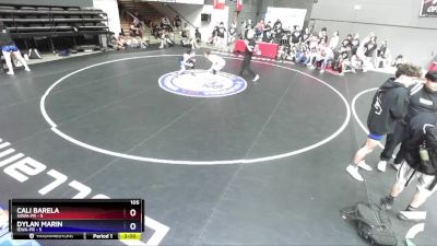 105 lbs Round 1 (16 Team) - Cali Barela, SAWA-FR vs Dylan Marin, IEWA-FR