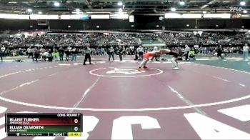 190 lbs Cons. Round 7 - Elijah Dilworth, Soda Springs vs Blaise Turner, American Falls