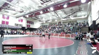 130 lbs Champ. Round 2 - Madison Black, Newbury Park vs Lizbeth Vargas, Pacifica Oxnard