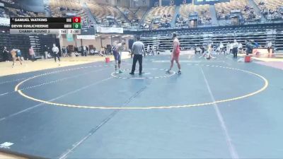 197 lbs Champ. Round 2 - Devin Kinlicheenie, New Mexico Highlands vs Samuel Watkins, Nebraska-Kearney