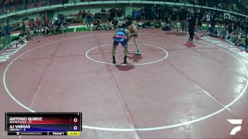 113 lbs Placement (16 Team) - ANTONIO QUIROZ, Nevada GOLD vs AJ Vargas, Oregon 1