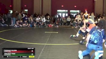 100 lbs Round 1 - Thomas Olson, Unattached vs Vincent Finn, Unattached