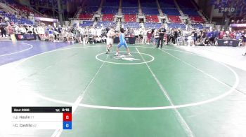 126 lbs Rnd Of 16 - Jackson Heslin, CT vs Christian Castillo, AZ