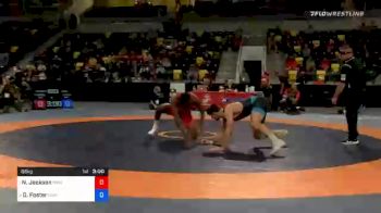 86 kg Semifinal - Nathan Jackson, New York Athletic Club vs Drew Foster, Panther Wrestling Club RTC