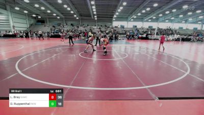 110 lbs Rr Rnd 1 - Lucas Bray, Grain House Wrestling Club vs Devin Ruppenthal, Patriot USA Wrestling Club