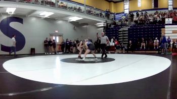 125 lbs. Champ. Round 1 - Diana Linscott, Brookfield vs Toby Goertz, Lafayette (Wildwood)
