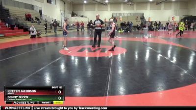 95 lbs 5th Place Match - Benny Block, Cadott Wrestling Club vs Rifften Jacobson, NRHEG