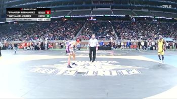 D1-150 lbs Cons. Semi - Franklin Hernandez, John Glenn HS (Westland) vs Nathaniel Carter, Clarkston HS