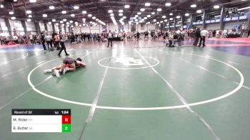 145 lbs Round Of 32 - Mason Rider, OH vs Blake Butler, VA