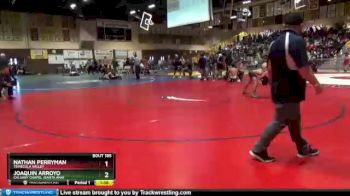 126 lbs Champ. Round 3 - Nathan Perryman, Temecula Valley vs Joaquin Arroyo, Calvary Chapel (Santa Ana)