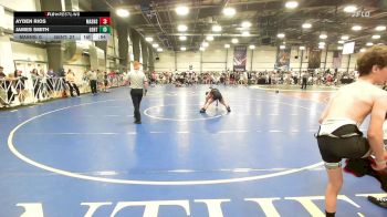 100 lbs Rr Rnd 1 - Ayden Rios, Mat Assassins White vs James Smith, Gentile Trained