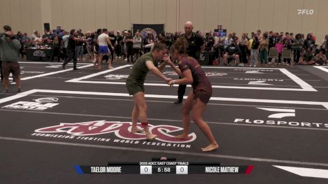 Nicole Mathew vs Taelor Moore 2025 ADCC East Coast Trials