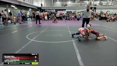 90 lbs Round 4 (8 Team) - Elijah Gill, U2 Upstate Uprising vs Laith Mahmoud, Mat Assassins