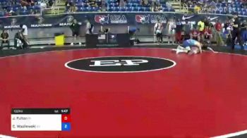 132 lbs Round Of 64 - Jared Fulton, Pennsylvania vs Cross Wasilewski, New Jersey