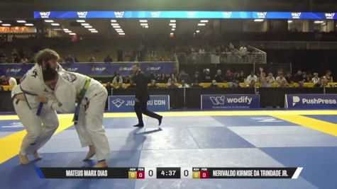 Nerivaldo Kirmse Da Trindade Jr. vs Mateus Marx Dias 2026 Pan Jiu Jitsu IBJJF Championship