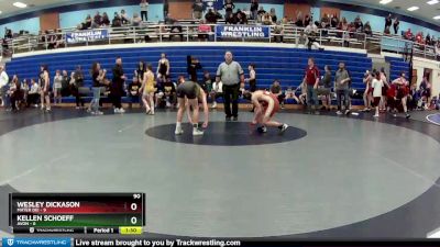 90 lbs Round 3 (4 Team) - Ethan Mayer, Mater Dei vs Case Bridge, Avon