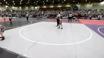 61 lbs Semifinal - Bentley Newman, Illinois Valley YW vs William Haley, Willows Wrestling