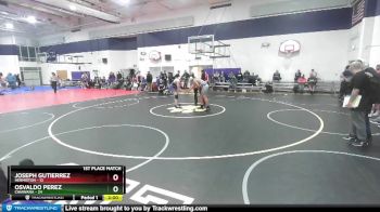 190 lbs Finals (2 Team) - Joseph Gutierrez, Hermiston vs Osvaldo Perez, Chiawana
