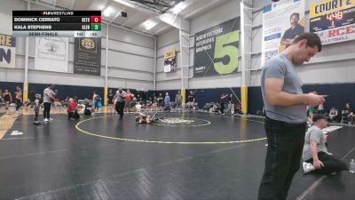 66 lbs Semifinal - Dominick Cerrato, Bethlehem vs Kala Stephens, Glen Riddle