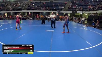 115 lbs Round 2 - Colton Peterson, MN Elite vs Zion Alstat, Jesup Mat Club