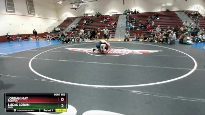 190 lbs 3rd Place Match - Jordan May, Riverton vs Lucas Loran, Cody