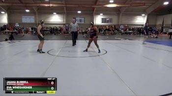 170 lbs Cons. Round 2 - Eva Winegardner, Mason vs Jaiana Burrell, Olentangy Orange