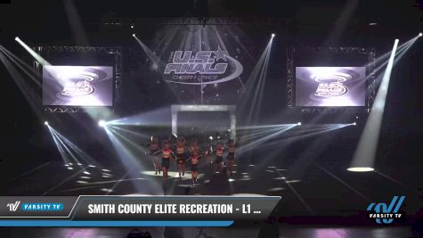 Smith County Elite Recreation - L1 Performance Recreation - 8 & Younger (NON) [2021 L1 Performance Recreation - 8 and Younger (NON) Day 1] 2021 The U.S. Finals: Sevierville