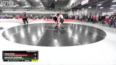 205 lbs Cons. Round 4 - Brendan Gardner, Chillicothe Wrestling Club-AAA vs Cole Kitch, Southern Boone Wrestling Club-AAA