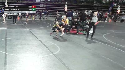 70 lbs Semifinal - Logan Rabago, North Bergen vs Achilles Bezick, Dragon Rtc