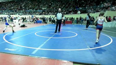 87 lbs Round Of 64 - Ty Walter, Bixby vs Jace Hill, Deer Creek Middle School