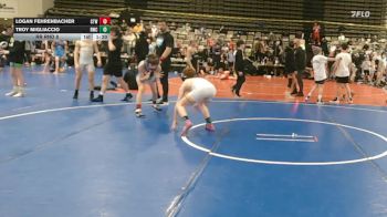 93 lbs Rr Rnd 8 - Logan Fehrenbacher, CTWHALE Beluga - MSE vs Troy Migliaccio, Ruthless Blue - MSE