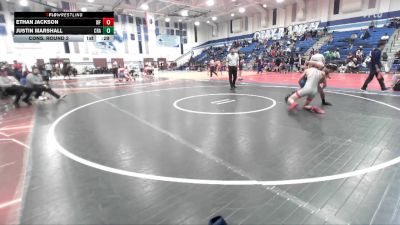 138 lbs Cons. Round 2 - Ethan Jackson, Williams Field vs Justin Marshall, Crawford