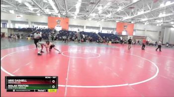 197 lbs Quarterfinal - Nolan Fenton, Penn State Behrend vs Aris Dashiell, Wesleyan (CT)