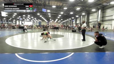 120 lbs Rr Rnd 1 - Erek Schwinge, Funk University vs Christian Madden, TNWC Black