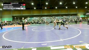 138 lbs Consi Of 8 #1 - Adonai Garza, Team Aggression vs Chance Yancey, COWA