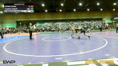 138 lbs Consi Of 8 #1 - Adonai Garza, Team Aggression vs Chance Yancey, COWA